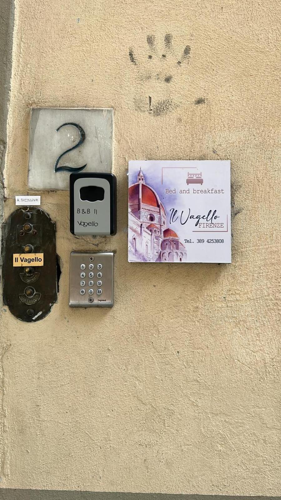 Il Vagello B&B Флоренция Экстерьер фото
